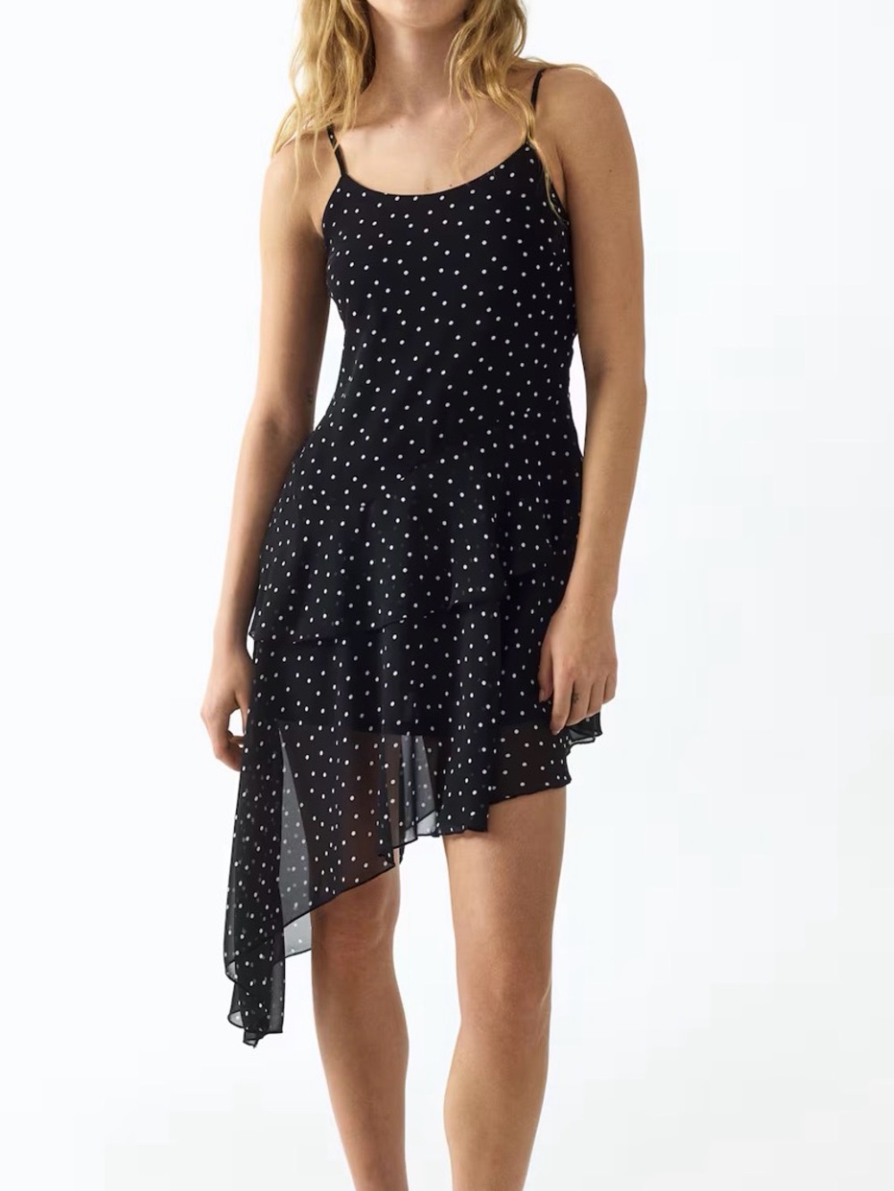 Asymmetrical Mini Dress
